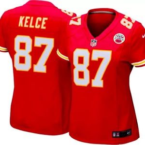 Kansas City Chiefs Travis Kelce #87 Official Nike NFL Game Player Jersey